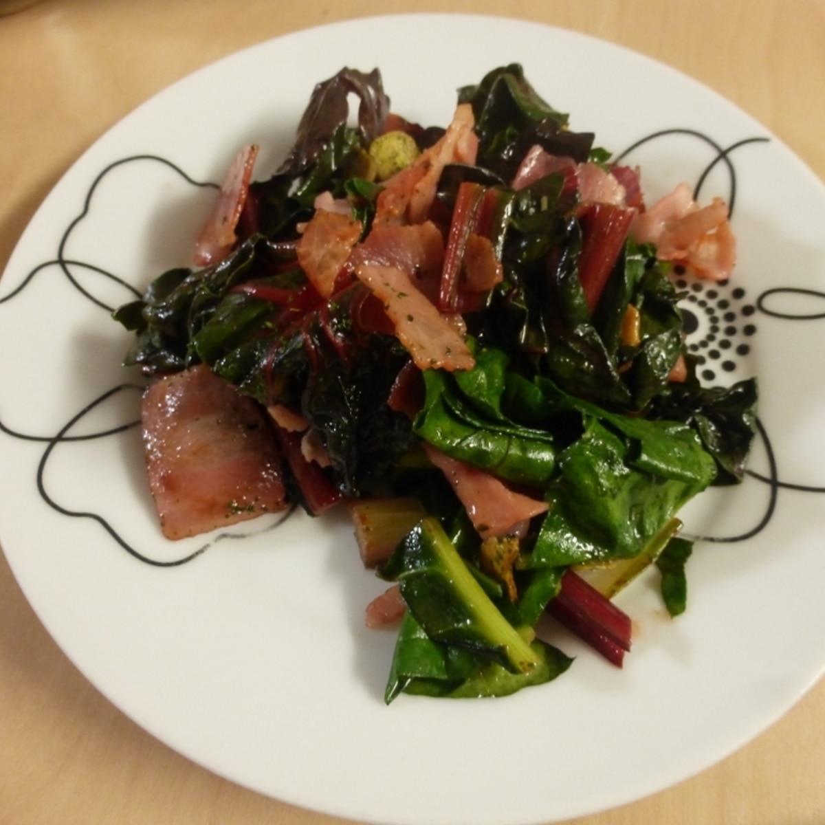 スイスチャードのガーリックバター炒め レシピ 作り方 By しの 楽天レシピ